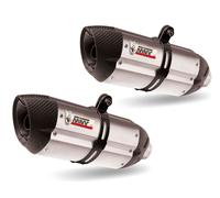 SILENCERS MIVV SUONO STAINLESS STEEL-CARBON FOR KTM 690 SM 2007-2012