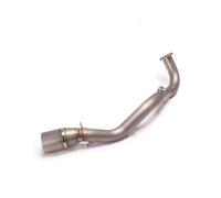 SilenExhaust Mufflercer Exhaust Pipe Motorcycle Exhaust Systems Slip On For Nmax 125 155 For NMAX155 2021 2022 Modified Titanium Alloy Front Link Pipe Sensor