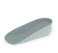 SILENRADAWN 1 Pair Pu Heel Lift Inserts Heightening Insole Shock Absorption and Non-Slip Design Comfortable to Wear for Women and Men Shoes