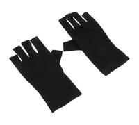 SILENRADAWN 1 Pair UV Nail Gloves for Gel Nail Application Made of Lightweight Polyester Reducing Risk of Slipping Or Tearing for DIY Beauty Enthusiasts at Home