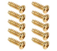 SILENRADAWN 10pcs Gold Fixing Screws for Electric Hair Trimmer Housing Clipper Shell Accessory Screws Replacement Parts Compatible with Wahl for Maintenance and Repair