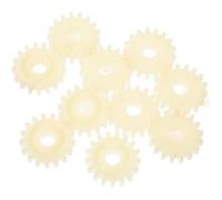 SILENRADAWN 10pcs Incubator Gears for Egg Incubator Low Power Consumption and Lightweight Abs Material, Reversible Engine Gear Suitable for Farming Equipment and Quail Egg Turning