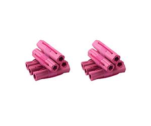 SILENRADAWN 12pcs Sponge Curling Hair Sticks for Hair Styling and DIY Use Soft Sponge Material for Women