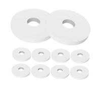 SILENRADAWN 15pcs Car Diffuser Pad Aromatherapy Replacement White round Pe Fragrant Hollow Pads for Aromatherapy Jewelry and Home Diffuser Suitable for Uses Assorted style