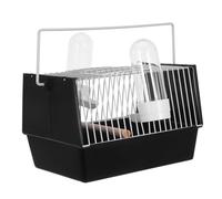 SILENRADAWN 1pc Portable Parrot Transport Cage Handle Lightweight Outdoor Bird Cage for Budgies and Exotic Birds Practical and Spacious for Travel and Outings