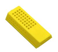 SILENRADAWN 20pcs Practical Yellow Plastic Beekeeping Tool Box Cage for Bee Keeping, Convenient and Sturdy Equipment for Beekeepers
