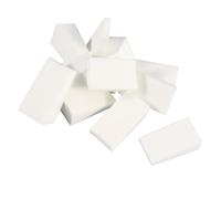 SILENRADAWN 24pcs Triangular Powder Puff for Face Made of Plastic and Latex Cotton, Comfortable Skin Touch Cosmetic Blenders for Safe Facial Use, for Makeup Application