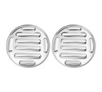 SILENRADAWN 2pcs 304 Stainless Steel Sausage Mold with 8-cavity Design for Baking and Steaming, Handmade Hot Dog Mold Supporting Long Term Use, Sturdy and Not Easy to Break or Deform