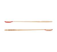 SILENRADAWN 2pcs Bamboo Practice Hammer for Yangqin Dulcimer Accessories, Bamboo Musical Hammer Sticks for Professional Performance and Training