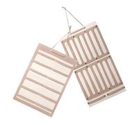 SILENRADAWN 2pcs Bows Hanging Organizer Hair Bow Holder Organizer Felt Wall Hair Simple Structure Organize Hairpins Display Headbands Bedroom Festival