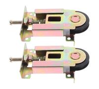 SILENRADAWN 2pcs Closet Door Rollers Sliding Replacement Ball Bearing Wheels 1-1/2 Inch for Wardrobe Sliding Door Roller Wheels Wood and Metal Frame