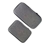 SILENRADAWN 2pcs Digital Products Storage Case Portable Cable Bag with Cord Management for USB Cables and Cords, Simple Cloth Design Suitable for Suitcase and Backpack