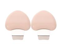 SILENRADAWN 2pcs Heart-shaped Set for Women, Stainless Steel and Plastic Facial Spatula with Precise Cleaning and Skin Tightening Features, for Removing Facial Impurities
