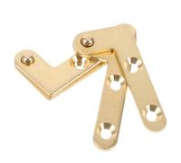 SILENRADAWN 2pcs Invisible Copper Hinge for Wooden Doors and Hidden Doors with 180 Degree Rotation Easy Installation Sl nd Modern Design Silent Swing Hinge for Home Use