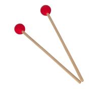 SILENRADAWN 2pcs Marimba Sticks with Nylon Core and Beech Wood, Safe to Use and Not Easy to Crack, Professional Percussion Mallets Suitable for Xylophone and Piano Players