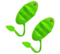 SILENRADAWN 2pcs Parrot Feeder Stand with Plastic and Metal Construction, Fine Craftsmanship and Sturdy Design, Bird Feeding Tool for Parrots and Budgies in Everyday Pet Care