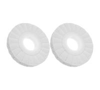 SILENRADAWN 2pcs Polishing Wheel Cloth Buffing Wheels for Edge Banding Machine, Sturdy 150x50mm with 20 Layers, Easy to Maintain User-friendly Accessory for Edgebander Polishing
