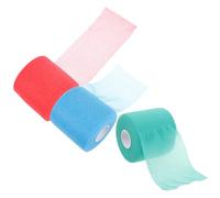 SILENRADAWN 3 Rolls Assorted Colour Athletic Wraps Sponge Tape for Protecting and Stabilizing Joints with Breathable Material, for Sports Injury Prevention and Wound Aggravation Control