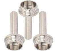 SILENRADAWN 3pcs Piston Stem Replacement for Trumpet, Anti-rust Stainless Steel Connecting Rod, Rust-resistant and Lightweight, Fits Most Models, for Trumpet Repair and Maintenance