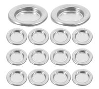 SILENRADAWN 40pcs Tower Incense Burner Tray in Silver Aluminium Alloy Elegant Design, Easy to Carry and Prevents Ash Scattering, for Tower Incense Cones and On-the-go Relaxation Or Parties