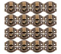 SILENRADAWN 40pcs Vintage Style Small Metal Latches Hardware for Boxes with Easy Installation and Secure Locking, for Crafting Custom Treasure Chests and Practical Storage Solutions