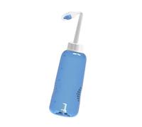 SILENRADAWN 500ml Nasal Cleaning Bottle with Water Flow Control and Two Nozzles Plastic Nasal Irrigator for Adults and Children Upside down Use Sinus Wash System