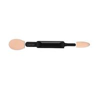 SILENRADAWN 50pcs Dual Sided Eye Shadow Sponge Applicators Latex Foam Makeup Brushes for Blending and Powder Application Comfortable Portable Tools for Women