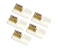 SILENRADAWN 5Pcs Nail Drill Bit Cleaner Copper Wire Brush for Salon and Home Use Strong Bristles Quickly Remove Dust and Residue From Nail Art Tools
