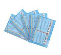 SILENRADAWN 5pcs Piano Note Stickers for Beginners Detachable Keyboard Key Labels Self-learning Music Practice Tools Compatible with Various Keyboards Enhanced Scale and Chord Notation