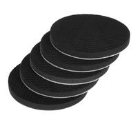 SILENRADAWN 5pcs Sponge Polishing Buffing Pads Shock Absorbing Sanding Disc Interface Without Hole for Car Polisher Surface Finishing