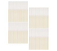 SILENRADAWN 60pcs Cleaning Cotton Sticks Bamboo with Strong Water Absorption Efficient Cleaning Assorted Colour for Makeup Supply and Personal Care