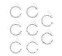 SILENRADAWN 8pcs 41-inch Guitar Sound Hole Decal for Acoustic Classical Guitars, Pvc Material Thin Design and Precision Production, Beautiful Unique Compact Sound Hole Ring Sticker Decoration