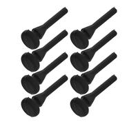 SILENRADAWN 8pcs Slow Cooker Replacement Silicone Feet Pads 2.78mm Soft Black Rubber Legs for Rice Cooker and Kitchen Appliance Stability