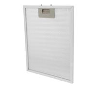 SILENRADAWN Aluminium Foil Grease Filter Net Silver Rectangle 320mmx260mmx9mm Kitchen Stove Grease Screen Versatile Range Hood Vent Filter for Cooker Hood Replacement