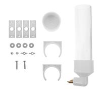SILENRADAWN Automatic Bird Water Dispenser Plastic Bird Waterer for Cage with Continuous Water Supply Accessories Suitable for Budgies and Parrots