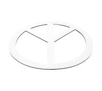 SILENRADAWN Bass Drum Hole Patch for Drumheads with Resonance Design Drum Accessory for Jazz and Rock Music Easy to Apply and Protect