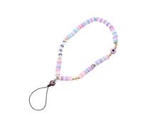 SILENRADAWN Beaded Acrylic Phone Lanyard with Anti-lost Feature and Decorative Design, Sturdy Acrylic Material, Suitable for Phone and Keychain Use, Gift for Girlfriends and Daughters