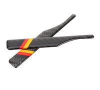 SILENRADAWN Carbon Fiber Car Side Mirror Edge Guards Rearview Mirror Anti-collision Strips Scratch Protection Stickers Easy Install Decorative Trim
