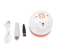 SILENRADAWN Cordless Mini Vacuum Cleaner with 360 Degree Spiral Wind, Abs Material and 1200ma Battery for Window Dead Corner and Drawer Corner Cleaning, Portable Desktop Dust Collector