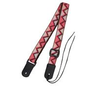 SILENRADAWN Creative Ukulele Strap Sturdy Nylon Leather Ukulele Shoulder Belt Fashionable Bohemian Style Safe in Holding Easy to Remove for Folk Music Performance