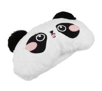 SILENRADAWN Cute Panda with Comfortable Neck Support Soft Plush Car Neck Pillow Seat Plush Headrest Pillow and Detachable Design Adorable Cartoon Style Cushion for Travelling and Home Use