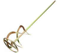 SILENRADAWN Electric Drill Stirring Rod for Cement Mixer Golden Colour Designed for Mixing Plaster and Epoxies with Quick and Efficient Medium Viscosity Mixing in Random Style