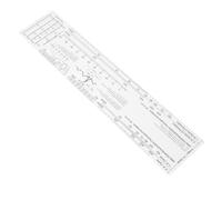 SILENRADAWN Electrocardiogram Ruler Plastic Caliper for Clinical and Emergency Services, Supports Heart Rate Interpretation and Improves Workflow Efficiency, 1pcs Ekg Measuring Tool