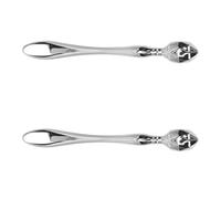 SILENRADAWN Eye Cream Rods -Shaped Metal Massage Stick with Zinc Alloy 2pcs Suitable for Moisturiser Application Gentle on Eye Skin for Facial Skin Care