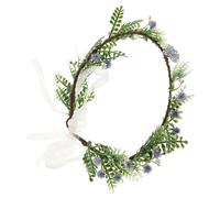 SILENRADAWN Flower Crown Headband Handmade Floral Circlet Crowns for Women Elegant Head for Wedding Maternity Photoshoot Props