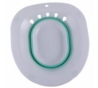 SILENRADAWN Folding Woman Bidet Adult Maternal Toilet Comfortable to Use Hook Design Macromolecular Material Imitate The Human Hips Smooth Bevel Design Lower Body Health Maternal