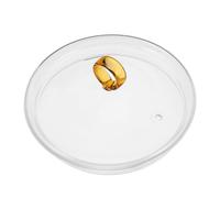 SILENRADAWN Glass Saucepan Lid Replacement for Cooking with High Borosilicate Glass, round Shape, Easy to Clean and Smooth Edge Finish, Suitable for Saucepan and Noodle Pot Kitchen Use