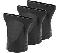 SILENRADAWN Hair Dryer Nozzles Set Hair Dryer Nozzle Attachments Reusable 3pcs Black Plastic Providing Radiant Sl or Salon Hairdressing Tools for Professional Styling