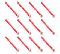 SILENRADAWN Hair Perm Rods Curling Set 12Pcs Lightweight Plastic Rollers for Women Salon and Home Styling Tools Portable Design