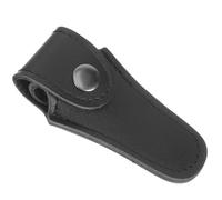 SILENRADAWN Leather French Horn Mouthpiece Pouch Pu Protective Case Organizing Brass Instrument Accessory Bag for Horn Players Portable Storage for Euphonium and Trumpet